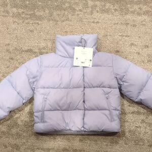 ALO Yoga Kids Puffer Jacket in Winter Frost